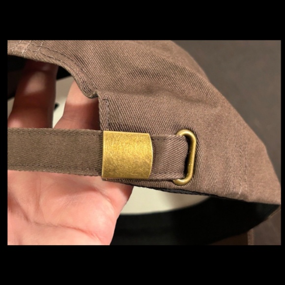 Stone Fox Swim Smiley Face Baseball Cap/Baseball Hat Brown - NWT - Picture 3 of 13